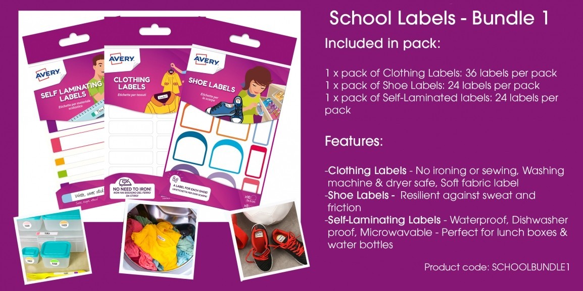 School Labels - Value Packs | Avery